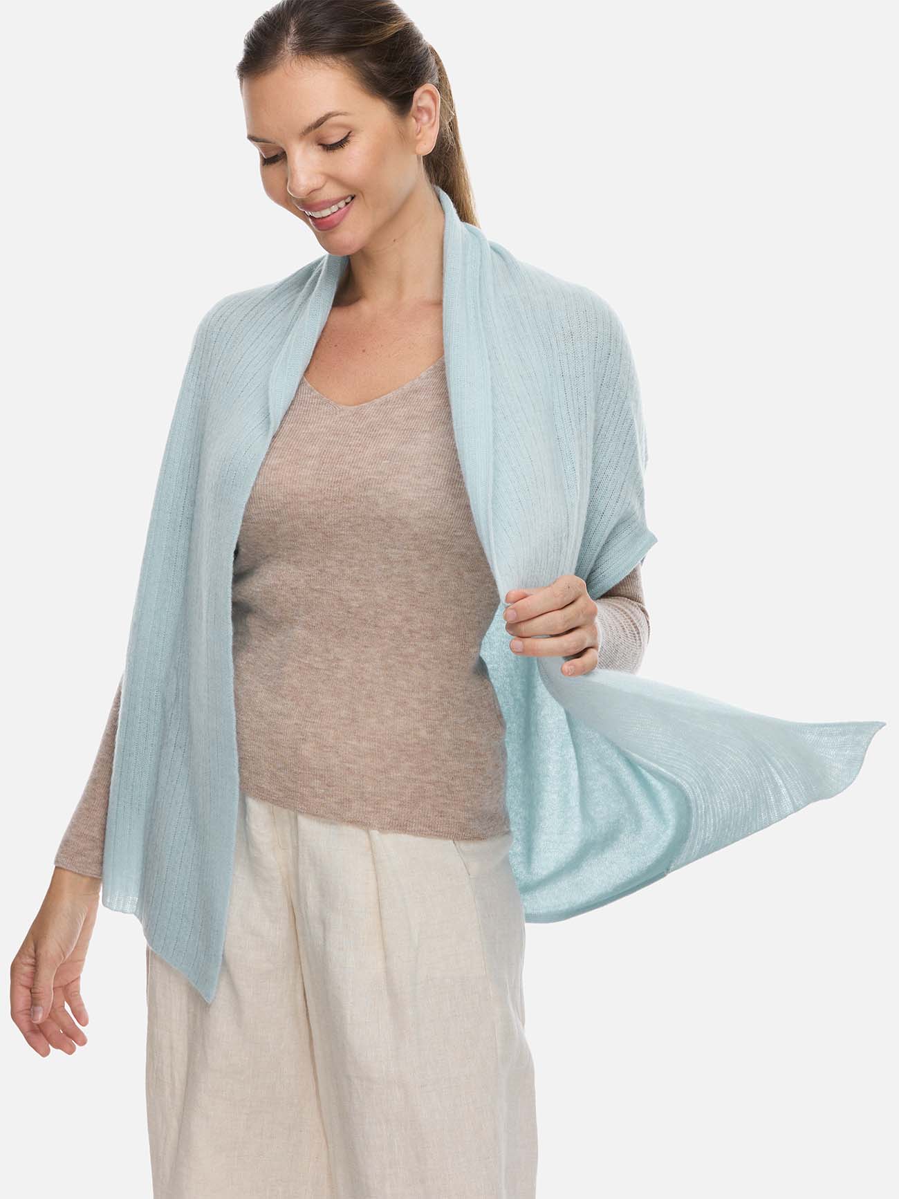 Aqua Blue Effortless Vest - Image 7