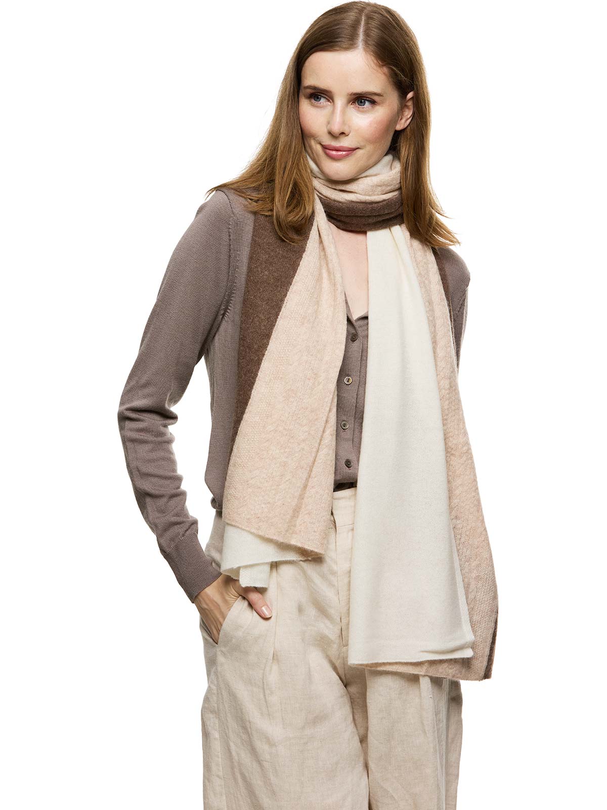 Cappuccino Cashmere Wrap - Image 3