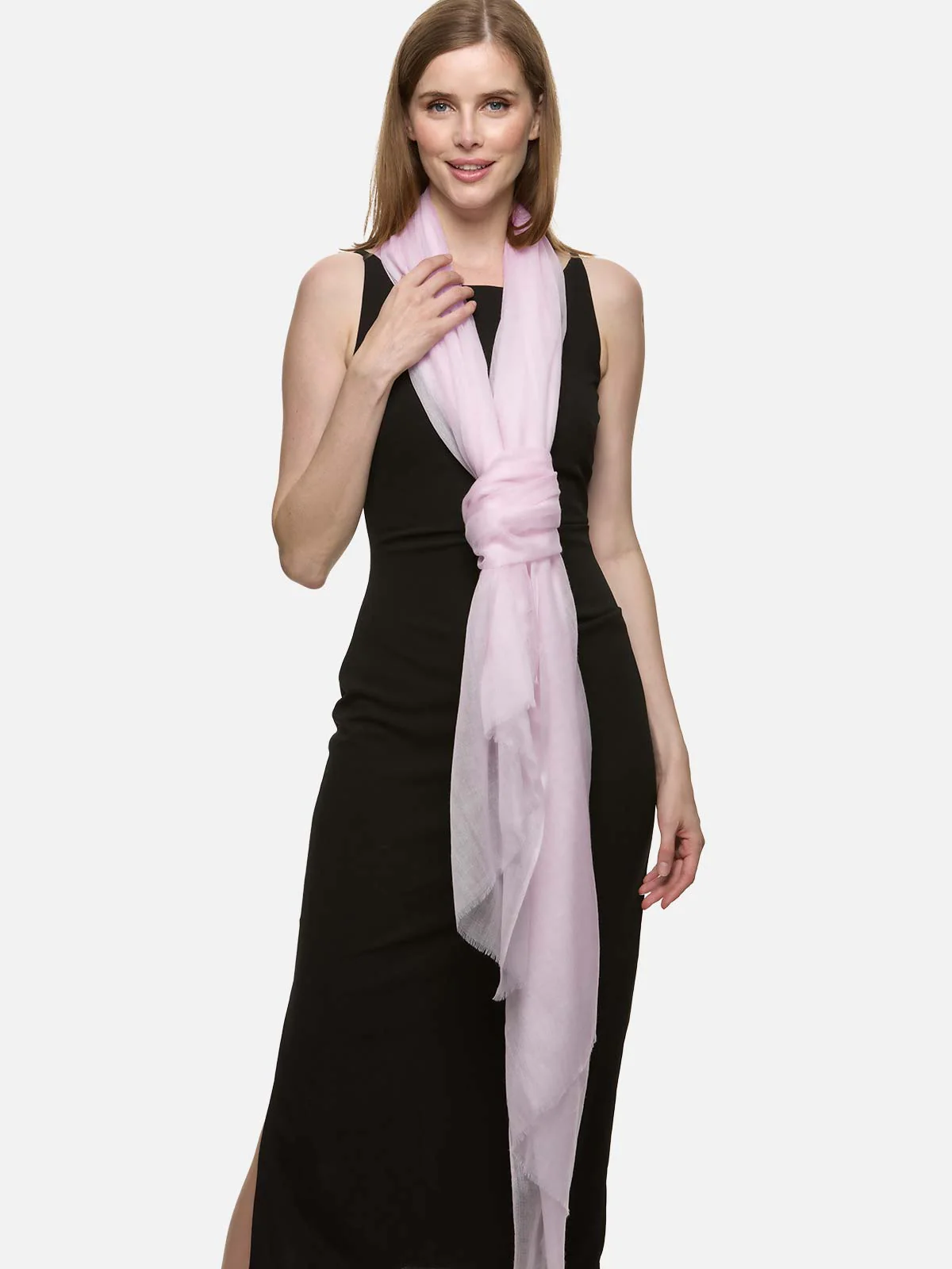 Featherlight Petal Cashmere Scarf - Image 4