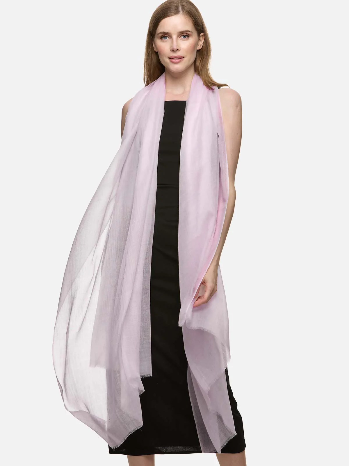 Featherlight Petal Cashmere Scarf - Image 5