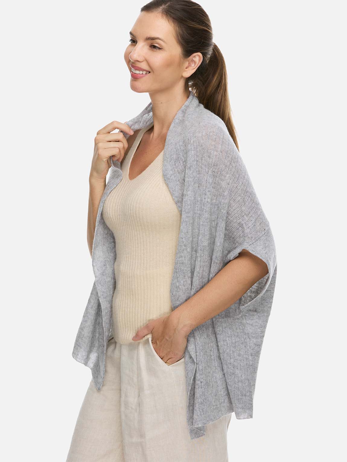 Gray Effortless Vest - Image 4