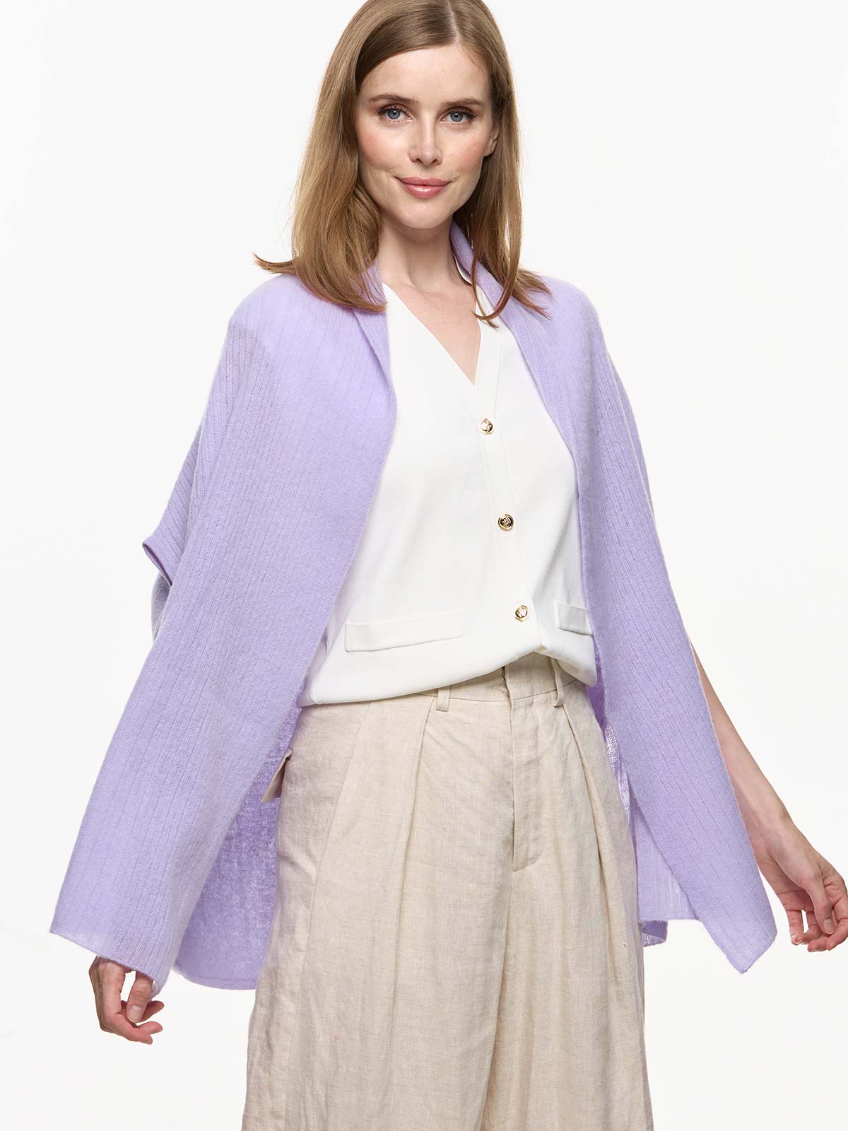 Lavender Effortless Vest - Image 3