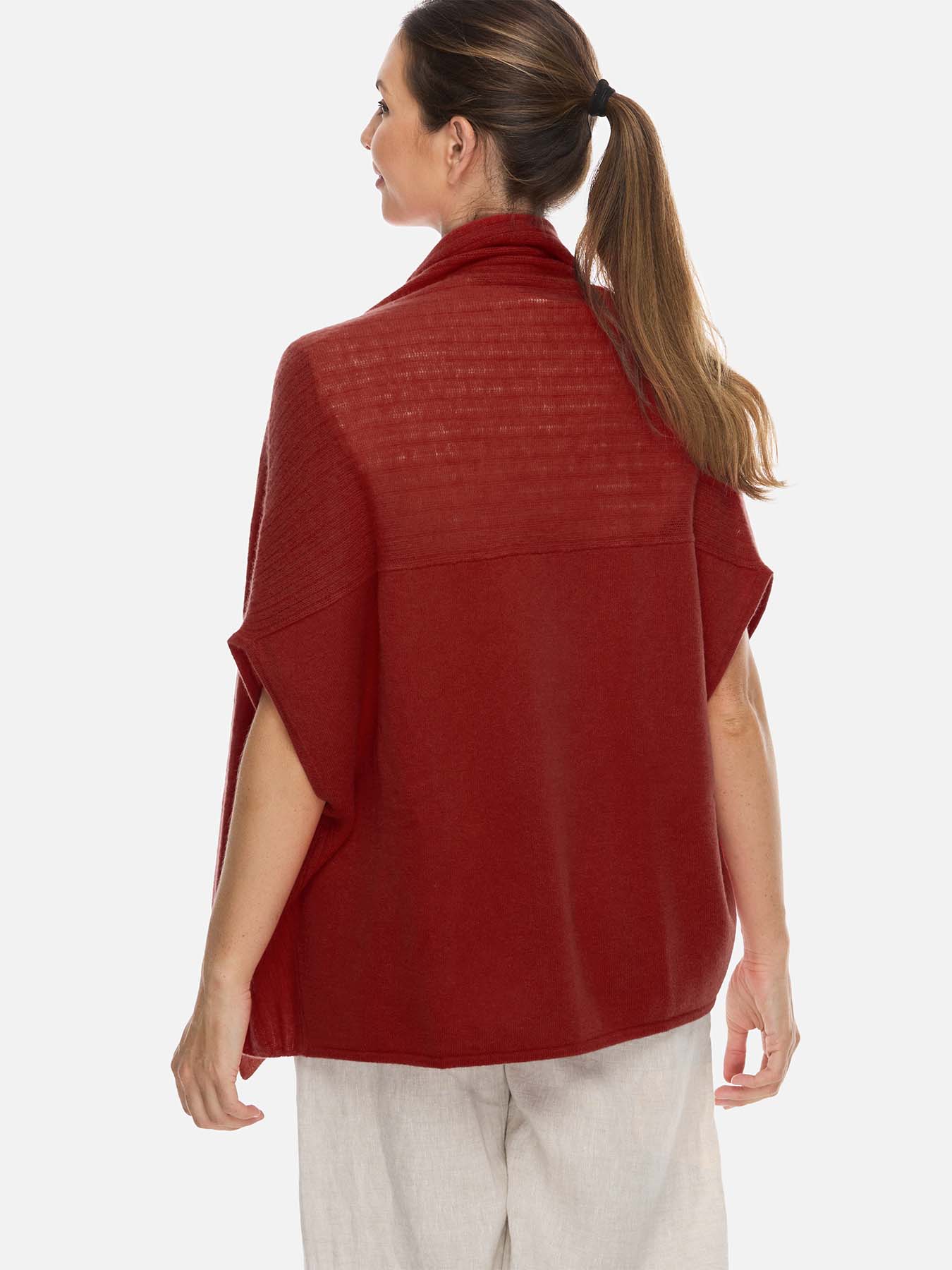 Rust Red Effortless Vest - Image 5