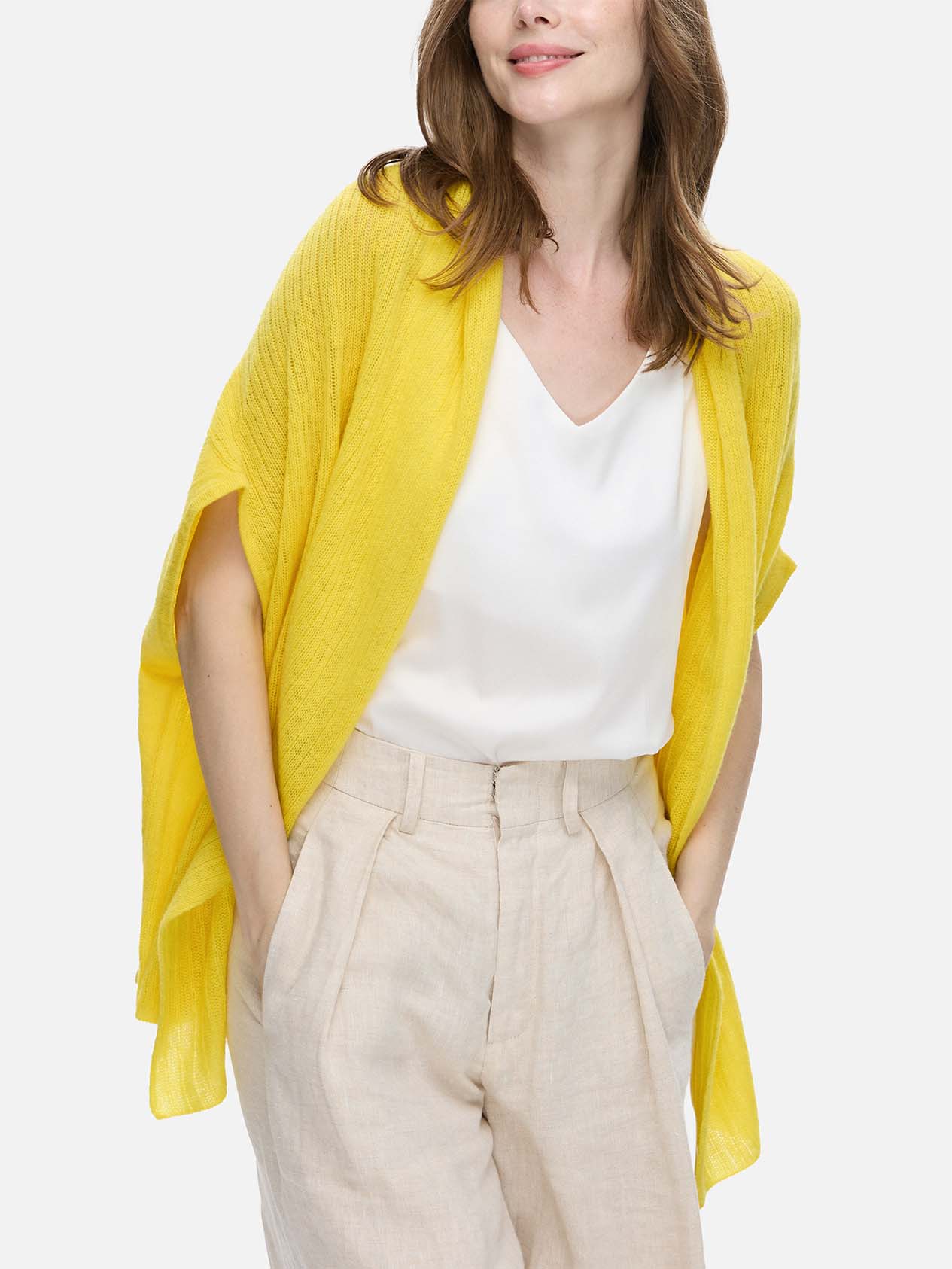 Yellow Effortless Vest - Image 4